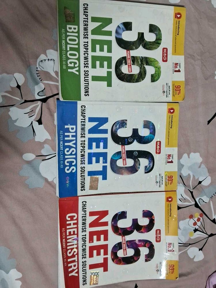 NEET Books - Physics, Chemistry, Biology