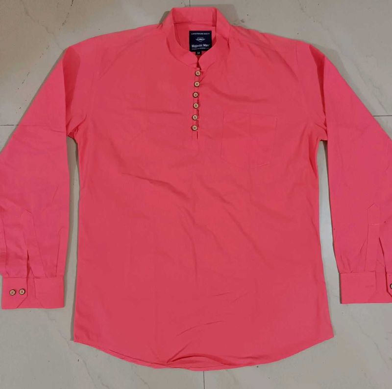 Pink Casual Shirt