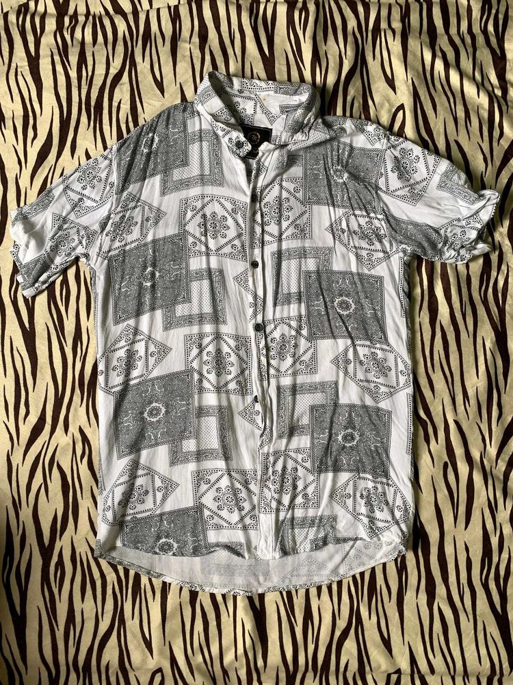 Patterned Casual Shirt