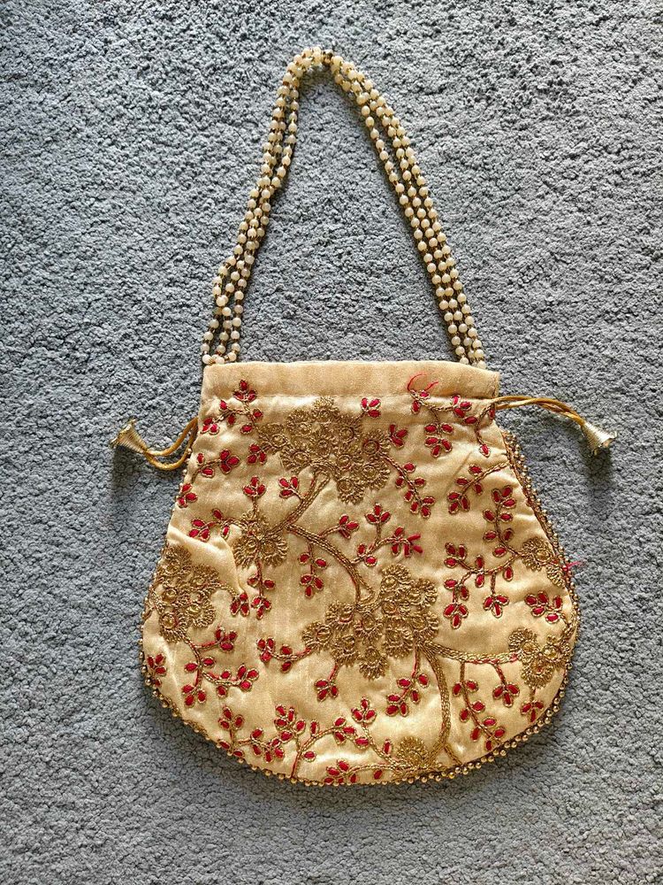 Embroidered Pouch