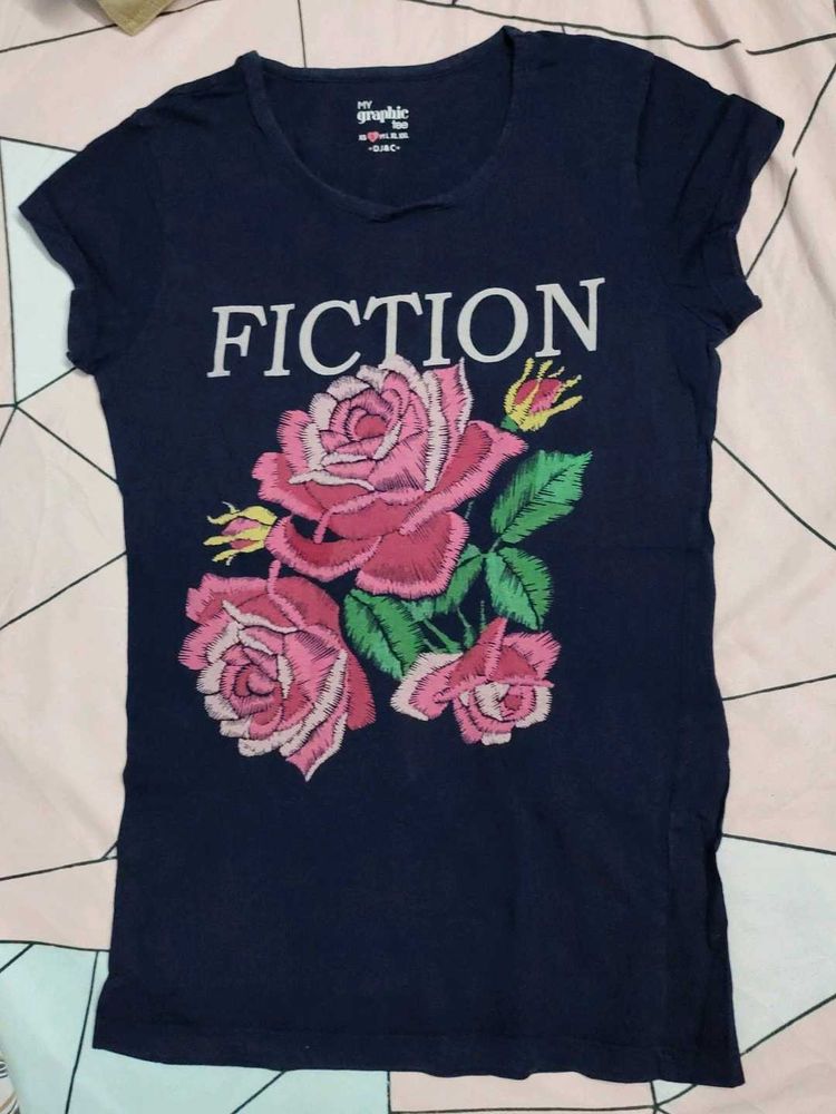 Fiction Rose Graphic Tee
