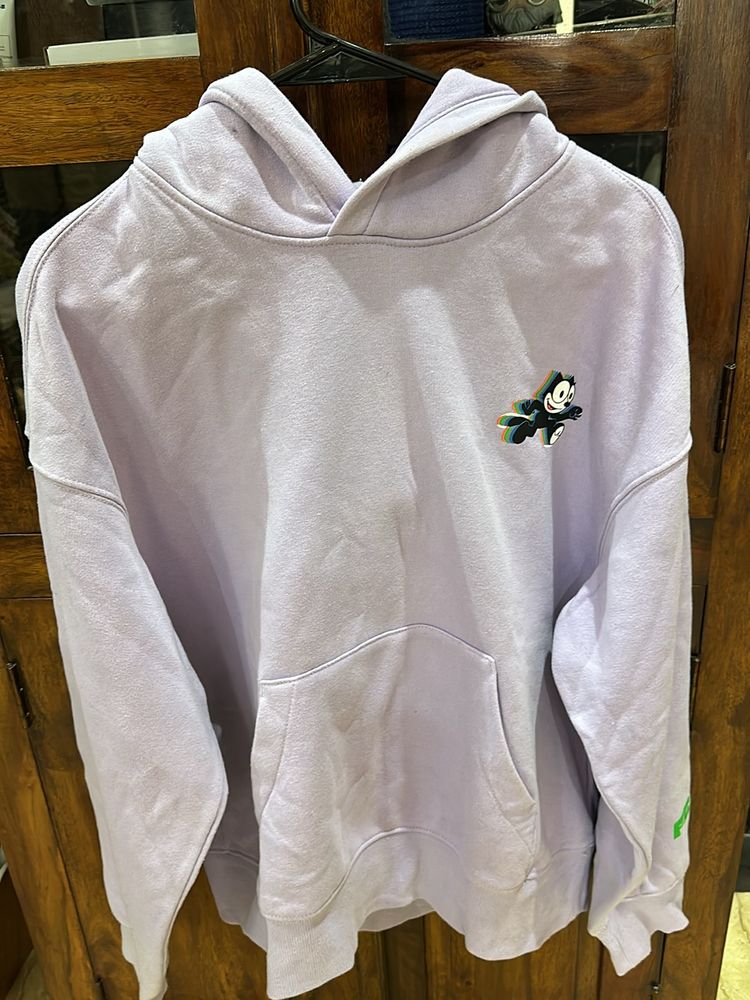 Hoodie Purple H&amp;m
