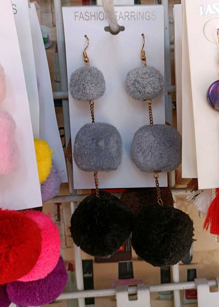 Circular Drop Earrings Combo Of 5 Piece