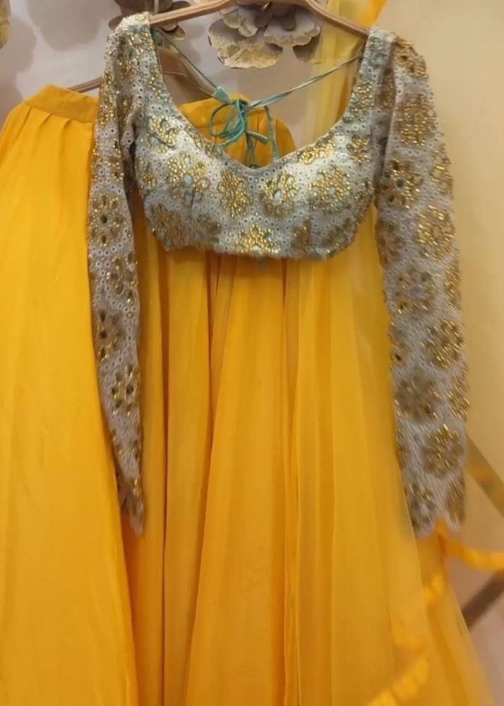 Gorgeous Yellow Lehenga Choli