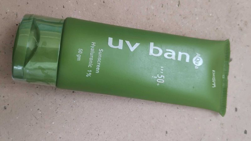 uv ban aqua sunscreen