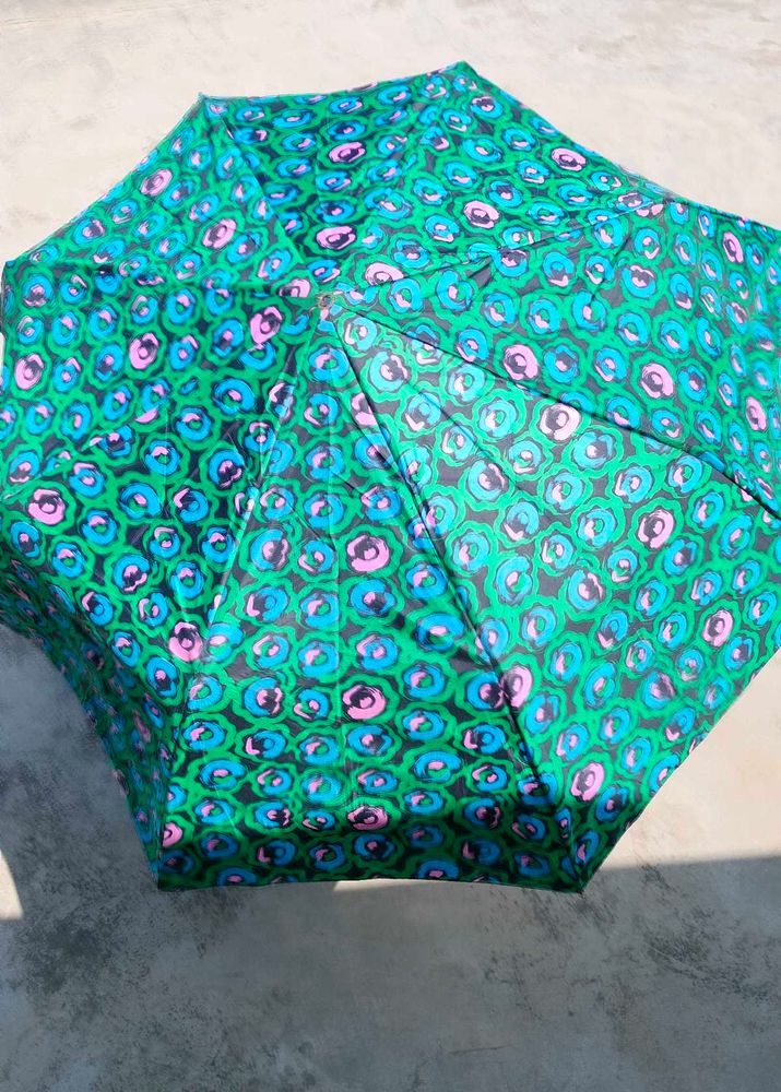 Floral Patterned Umbrella