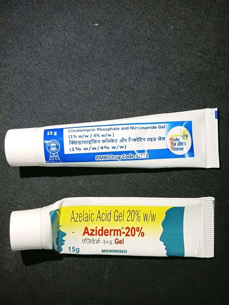 Clindamycin &amp; Azelaic Acid Topical Gel For Skin