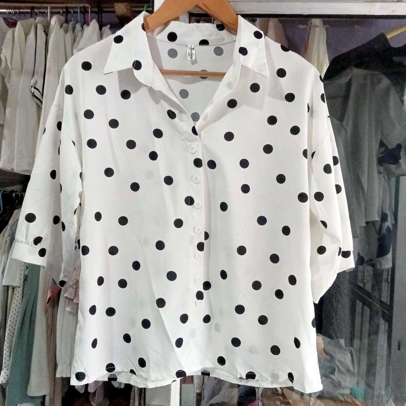 Polka Dot Blouse