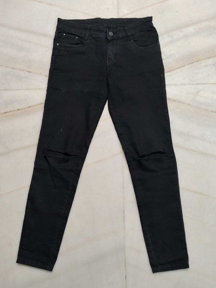Black Denim Jeans