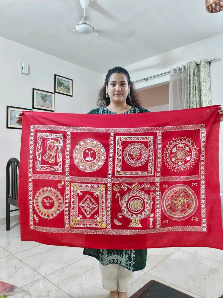 Uttarakhand Handpaint Aipan Art