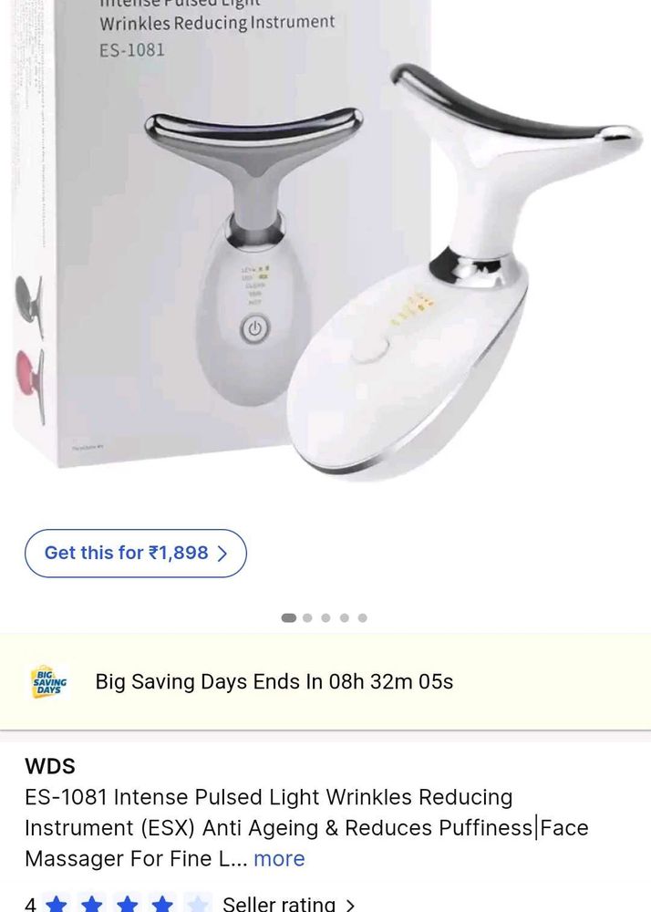 ES-1081 Anti-Aging Face Massager