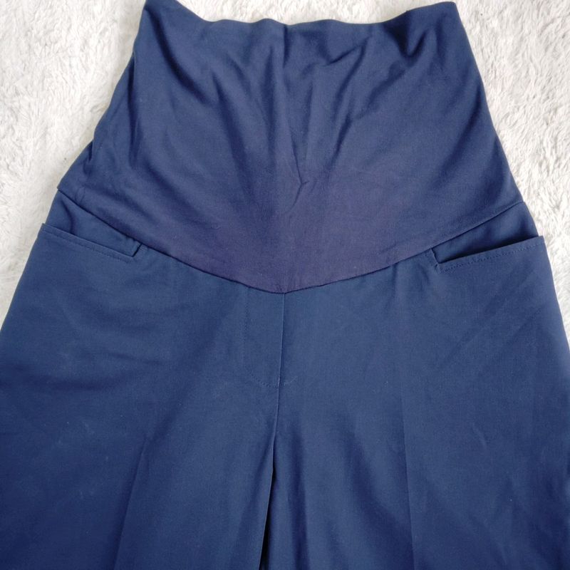 Navy Maternity Pants