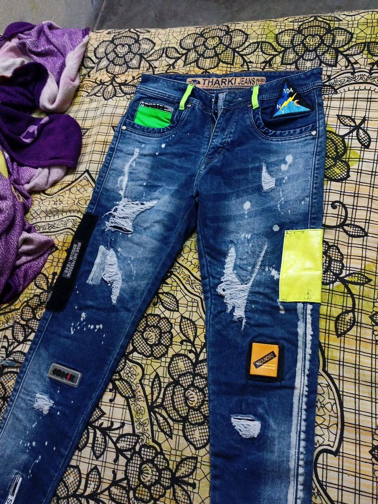Tharki Jeans ( Vintage Denim ) With Some Funky Looks