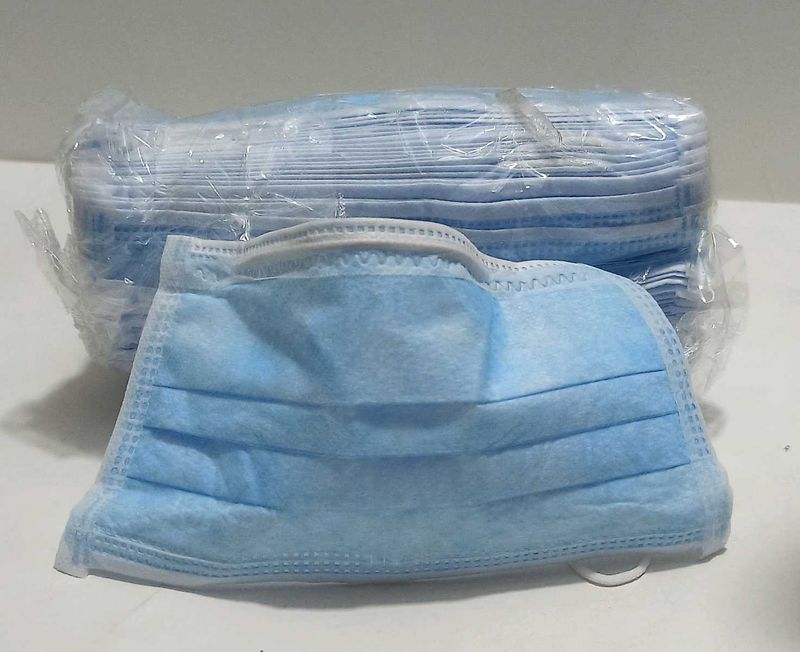 Disposable Face Masks - 60 Pack