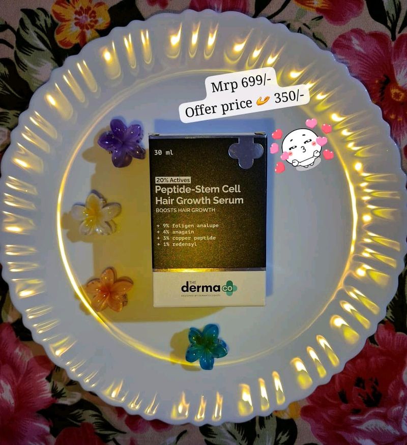 Hair Growth Serum The Derma Co. 30ml 🖤🏆