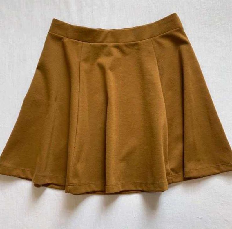 Forever 21 Brown Skater Skirt