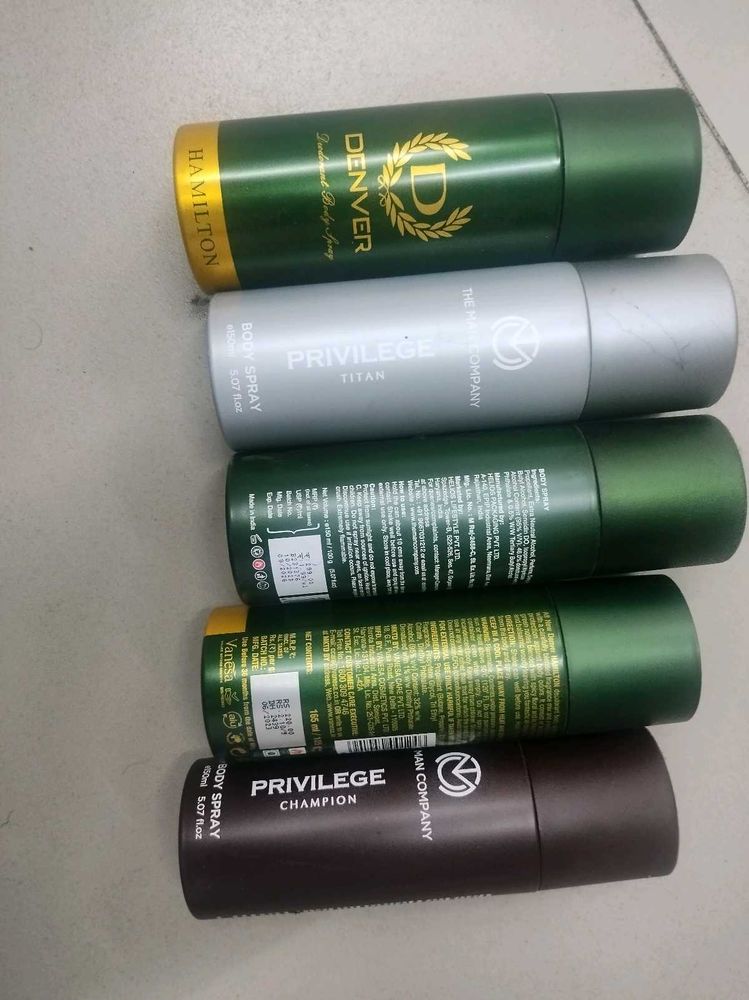 The Man Company And Denver Body Spray