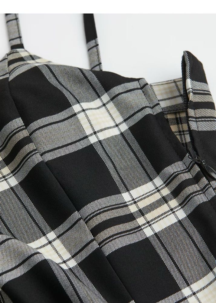 Plaid Mini Dress