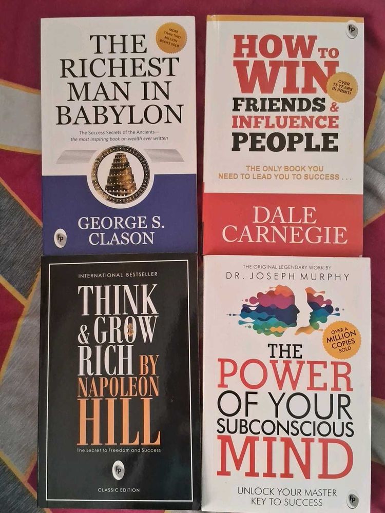 4 Self-Help Books Bundle