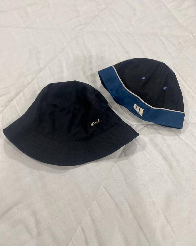 Hat Combo: Brimless Cap &amp; BucketHat