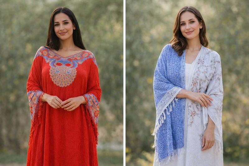 Elegant Shawl - Set of 2