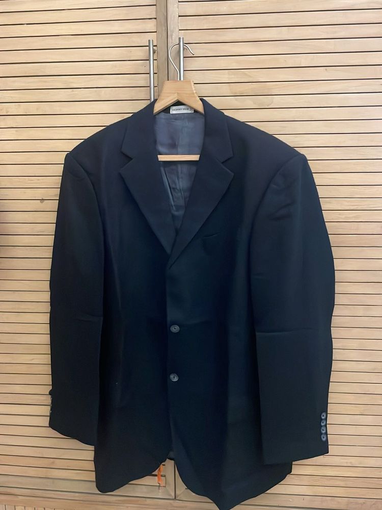 Suit, Coat and Pant, Size 42, Black
