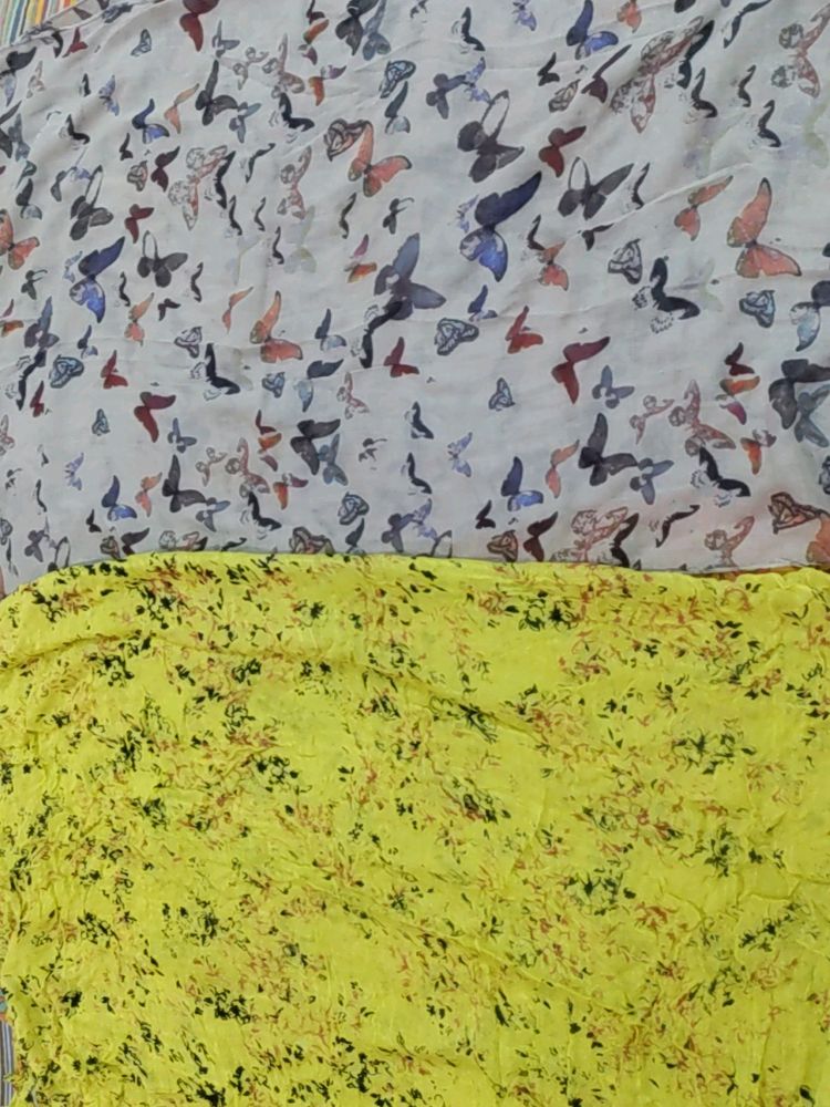 3 Pure Soft Fabric Stall Or Scarf