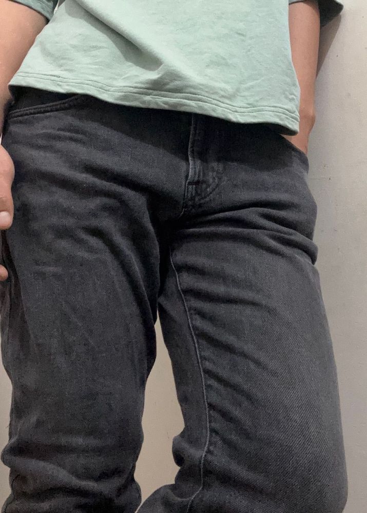H&amp;M Ribbed Regular Fit Jeans