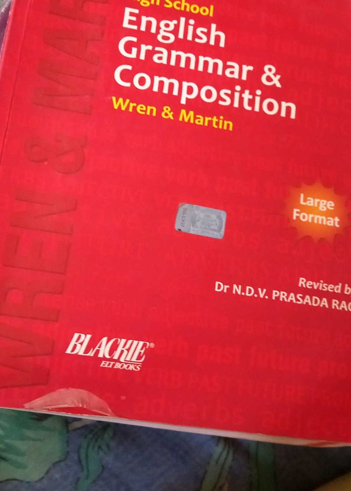 comprehensive english grammar and exercise book fo