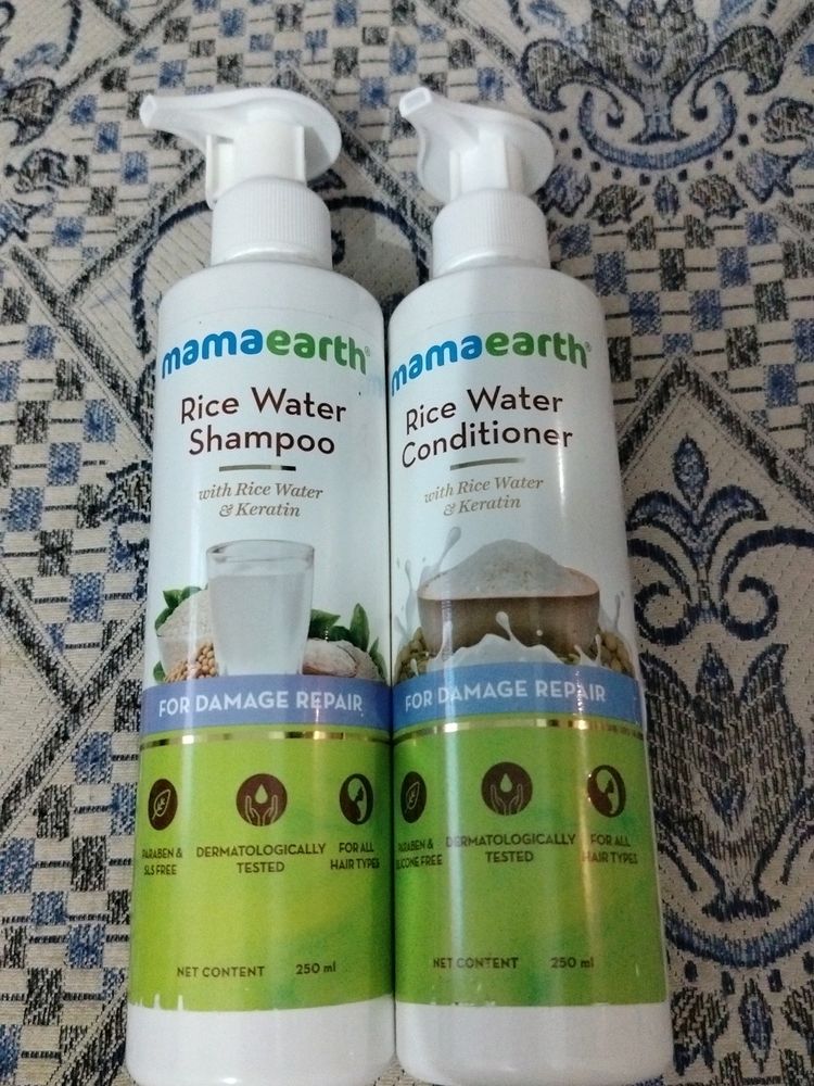 Rice Water Shampoo And Conditioner