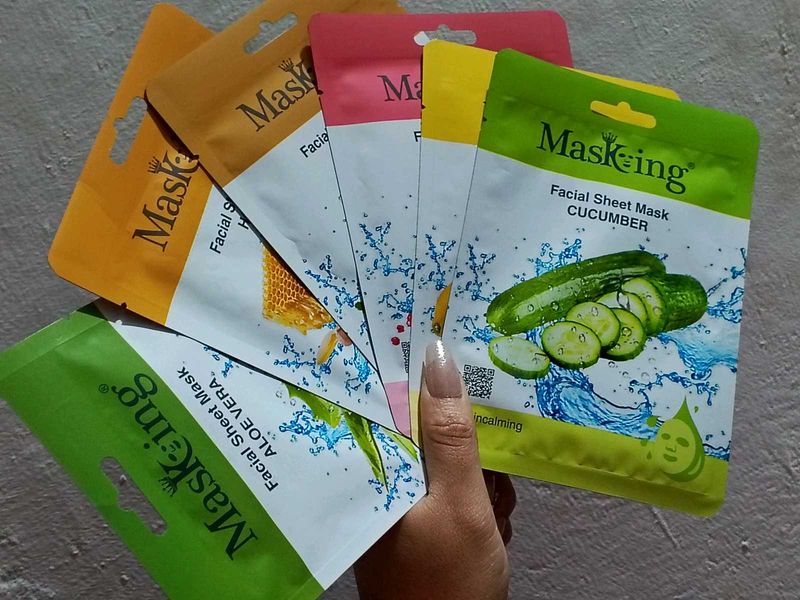 Masking Facial Sheet Masks