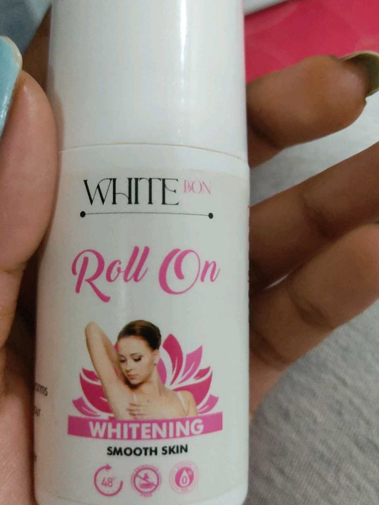 White Bon Roll On Deodorant