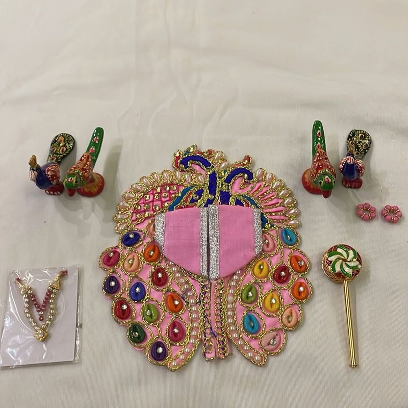 Krishna Idol Outfit &amp; Accessories