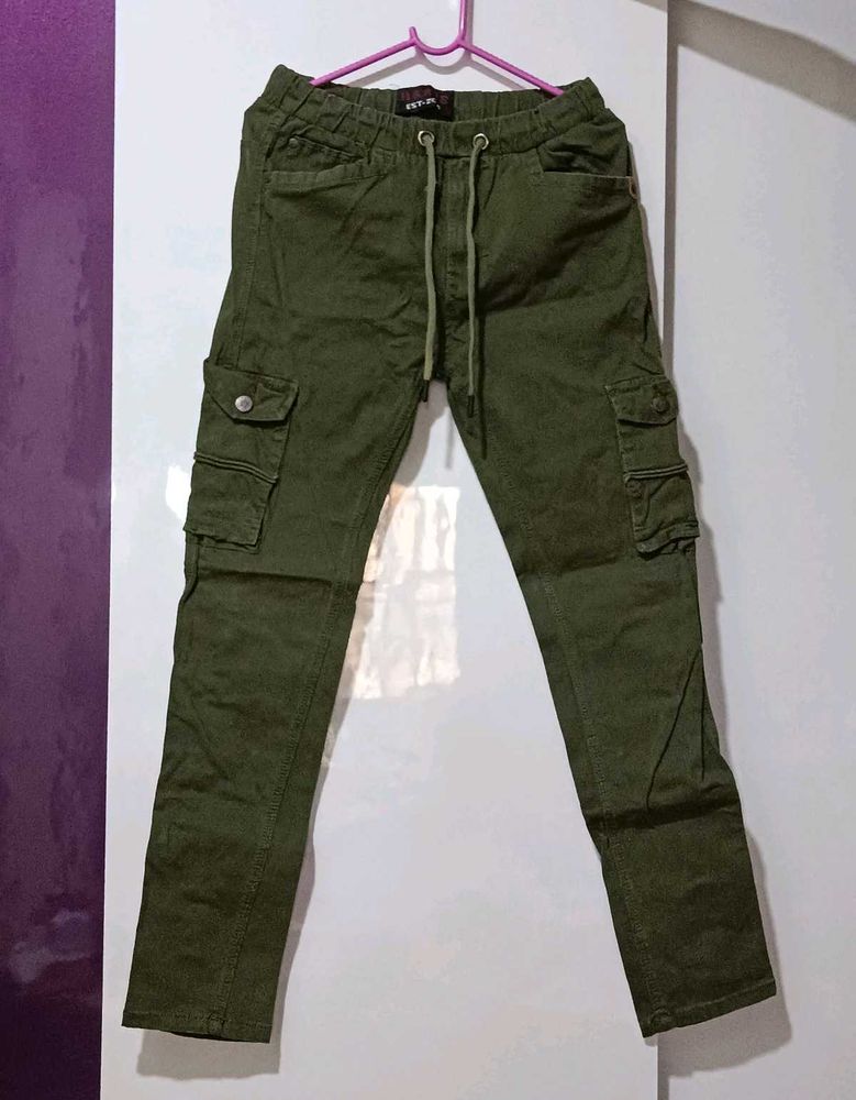 Olive Green Cargo Pants💚