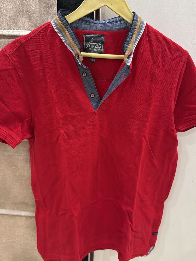 Red Numero UNO Tshirt