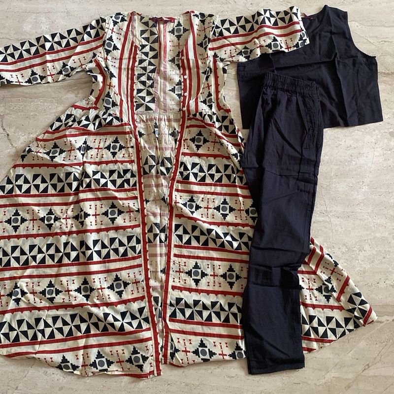 Ethnic Kurta Set 3 Pieces