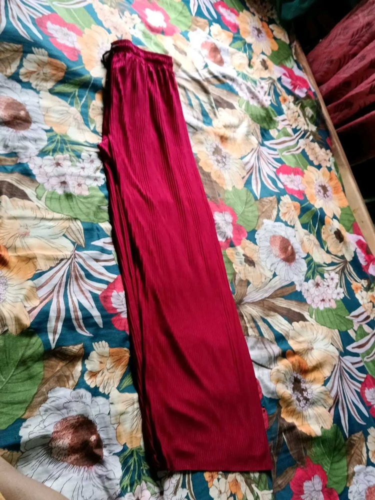 Women Wrinkle Crush Palazzo PLAZZO