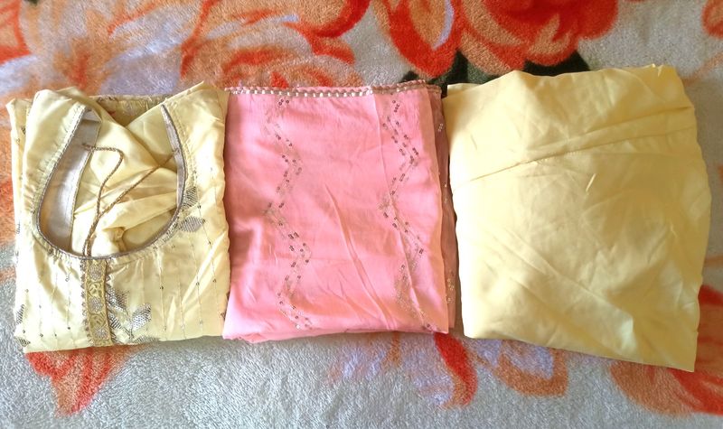 Salwar Suit Dupatta Set For Women And Girls