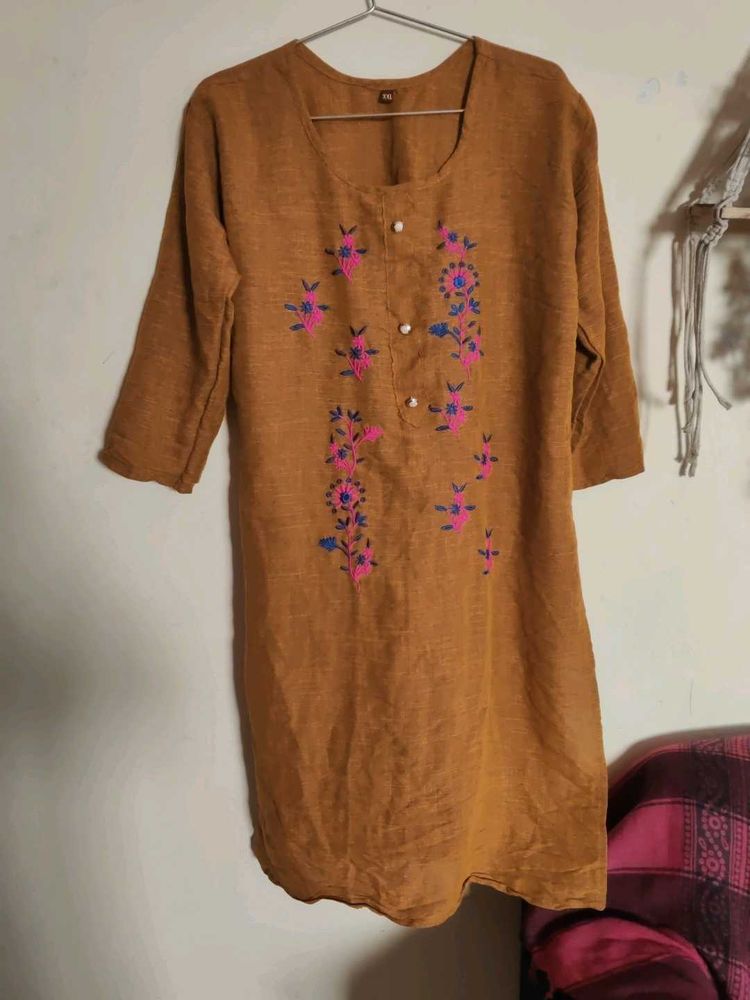 Embroidered Kurta