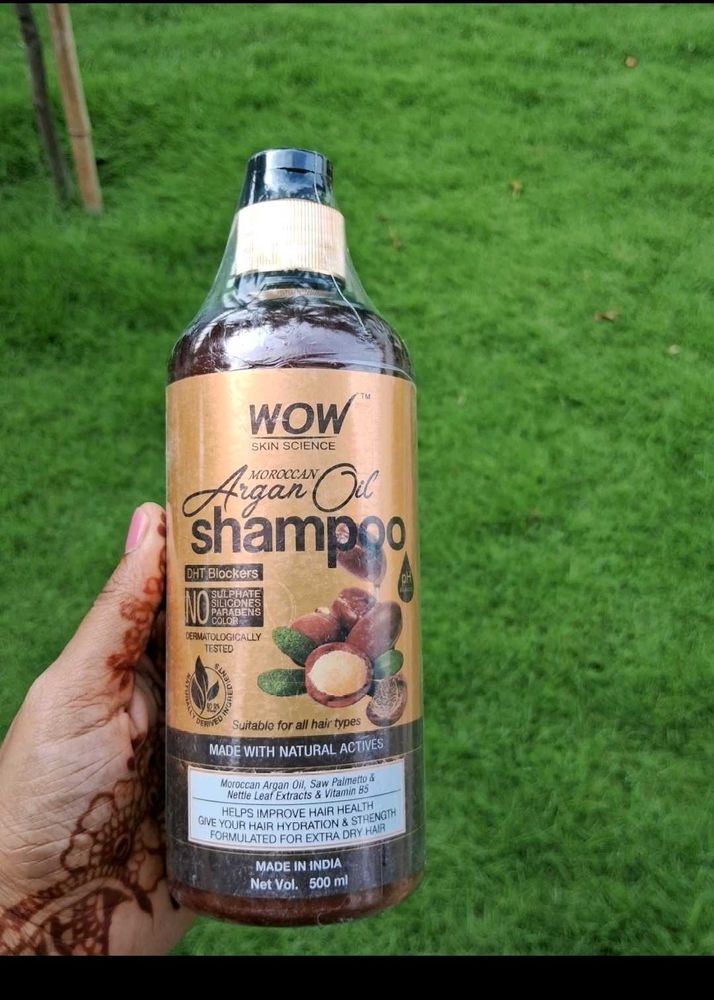 Wow Argan Oil Hair Shampoo