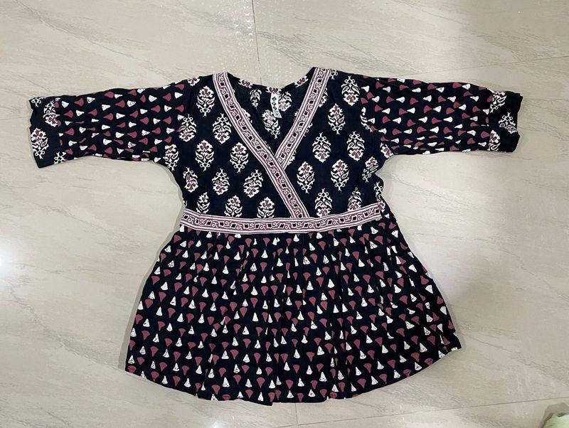 Black Short Kurti