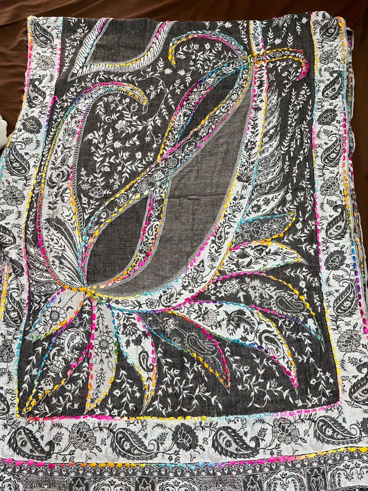 Multicoloured Woollen  Scarf