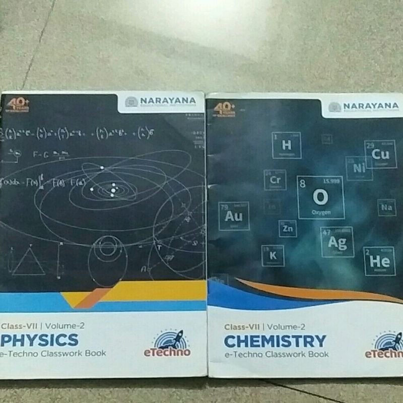 Narayana IIT material class 7 physics and chemistry volume 2
