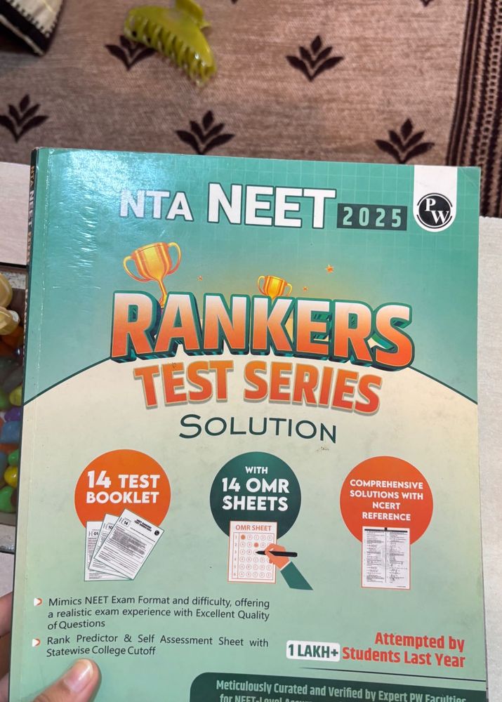 NTA NEET 2025 Rankers Test Series