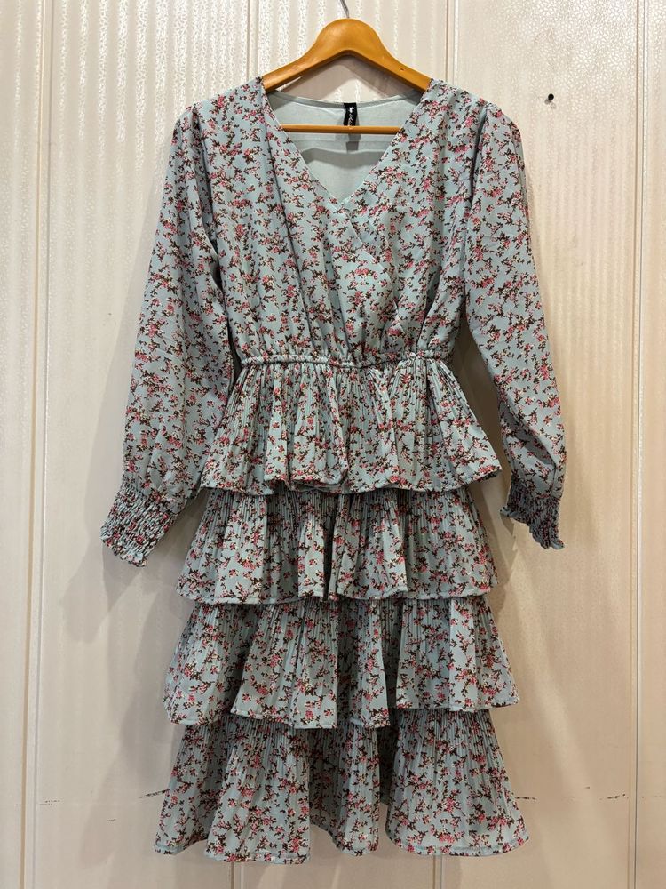 Floral Tiered Dress