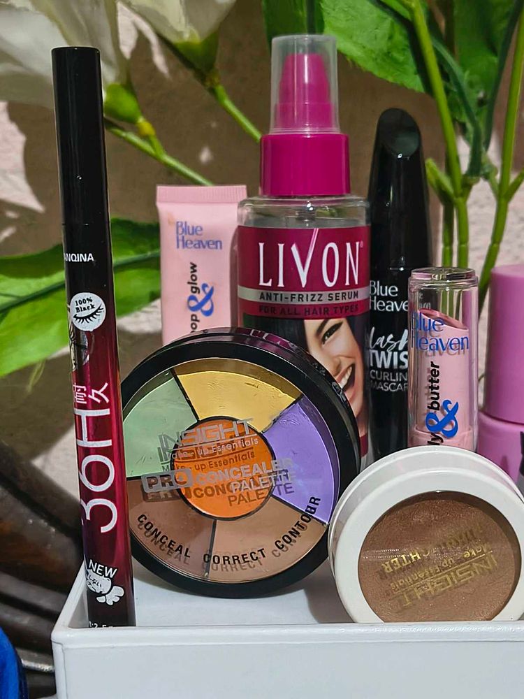 Makeup Bundle(Except Eyeliner And Mascara)