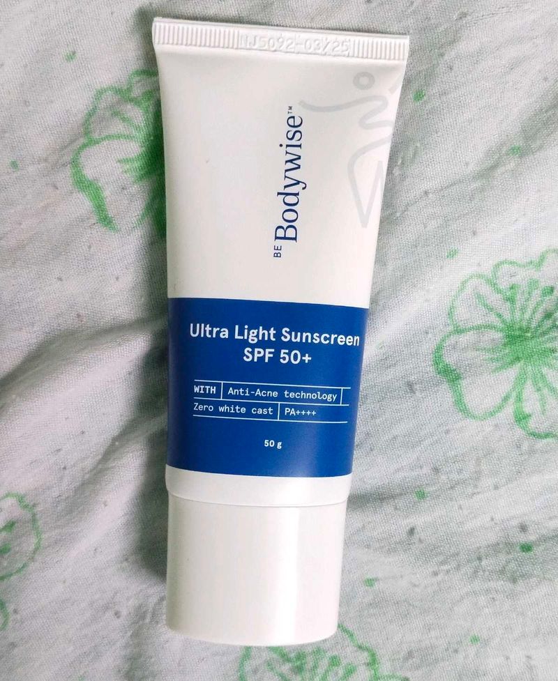 Be Bodywise Ultra Light Sunscreen