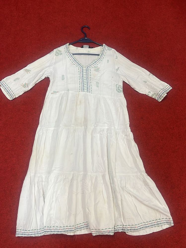 Imara White Kurta