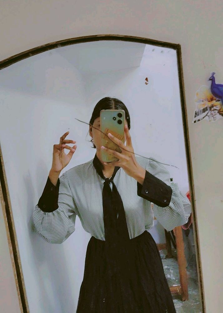 Korean Office Shirt Top 💐