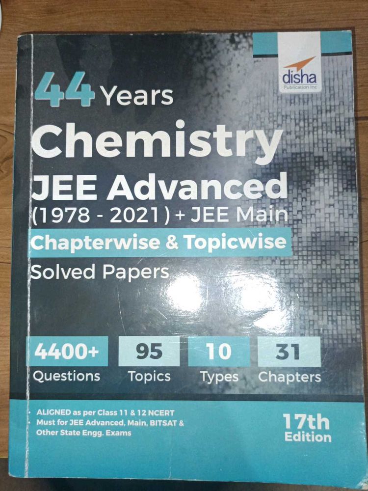 JEE Chemistry Solved Papers